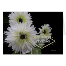 Carte de MARIAGE de RSVP Las Vegas