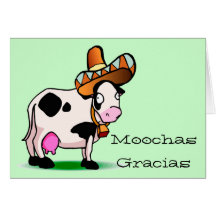 Carte de Moochas Gracias