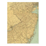 Carte de New Jersey Cartes Postales
