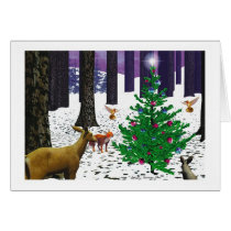 Carte de Noël - "appréciez le magique " cartes