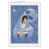 Carte de Noël - "coffre-fort dans des ses bras " cartes