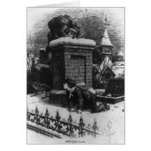 Carte de Noël de attente de St_Nick