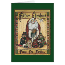 Carte de Noël de père