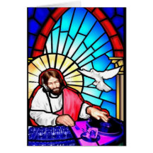 Carte de Noël du DJ Jésus