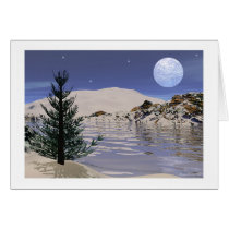 Carte de Noël ou de solstice - "bénédictions de so cartes