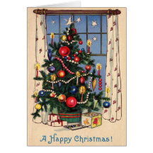 Carte de Noël vintage
