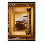 Carte de note de festin de petit déjeuner