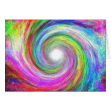 Carte de note de Van Goh-style Supernova
