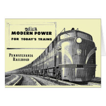 Carte de note moderne de puissance de train de che