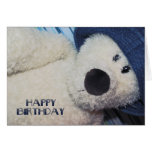 Carte de nounours de joyeux anniversaire