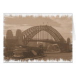 Carte de pont de port de Sydney