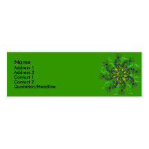 Carte de profil de roue de Kokopelli Cartes De Visite Personnelles