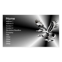 Carte de profil d'Eagle Carte De Visite