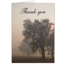 Carte de remerciements