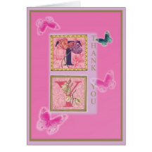 CARTE DE REMERCIEMENTS DE MARIAGE