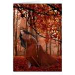 Carte de rendez-vous d'automne