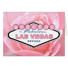 Carte de RSVP Las Vegas