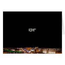 Carte de RSVP Las Vegas