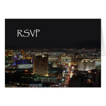 Carte de RSVP Las Vegas