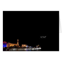 Carte de RSVP Las Vegas