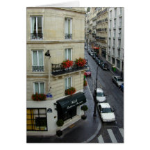 Carte de rue de Paris