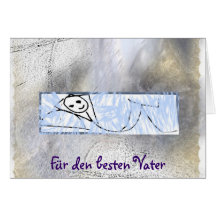 Carte de salutation au jour de père