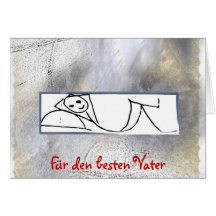 Carte de salutation au jour de père