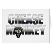 Carte de singe de pli (chrome)