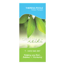 Carte de support de Reiki Carte Double