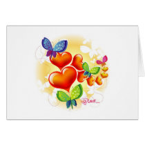 Carte de Valentine cartes