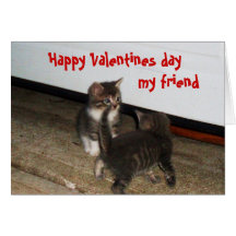 Carte de VALENTINES de KITTY