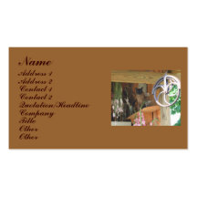 Carte de visite animal #2 de photographie de chat 