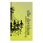 Carte de visite chic d'organisateur