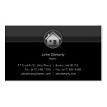 Carte de visite d'agent immobilier