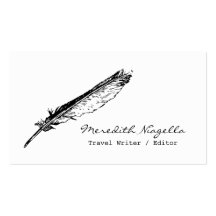 Carte de visite d'auteur/rédacteur/auteurs