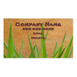 Carte de visite de aménagement simple