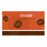 Carte de visite de café-restaurant