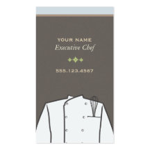 Carte de visite de chef exécutif