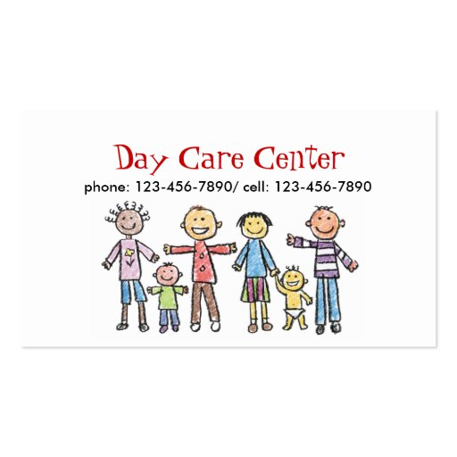 Carte de visite de Childcare