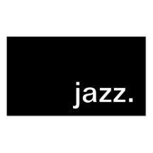 Carte de visite de jazz