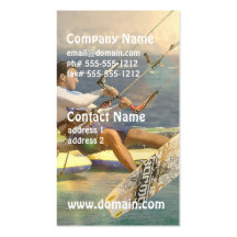 Carte de visite de kitesurf
