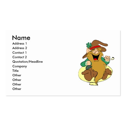 Carte de visite de lutin