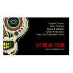 Carte de visite de magasin d'art de tatouage
