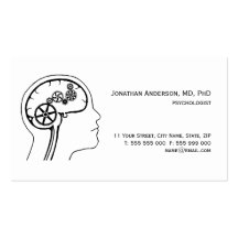 Carte de visite de santé mentale/psychologue