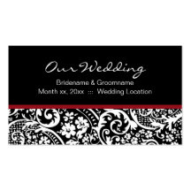 Carte de visite de site Web de mariage de beauté d