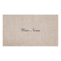 Carte de visite de toile d'élégance de Minimalisti