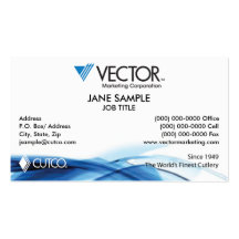 Carte de visite de vente de vecteur