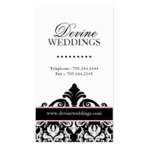 Carte de visite de wedding planner