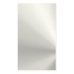 carte de visite en aluminium balayé brillant
