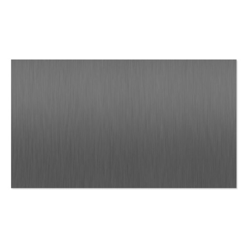 carte de visite en aluminium balayé par gunmetal